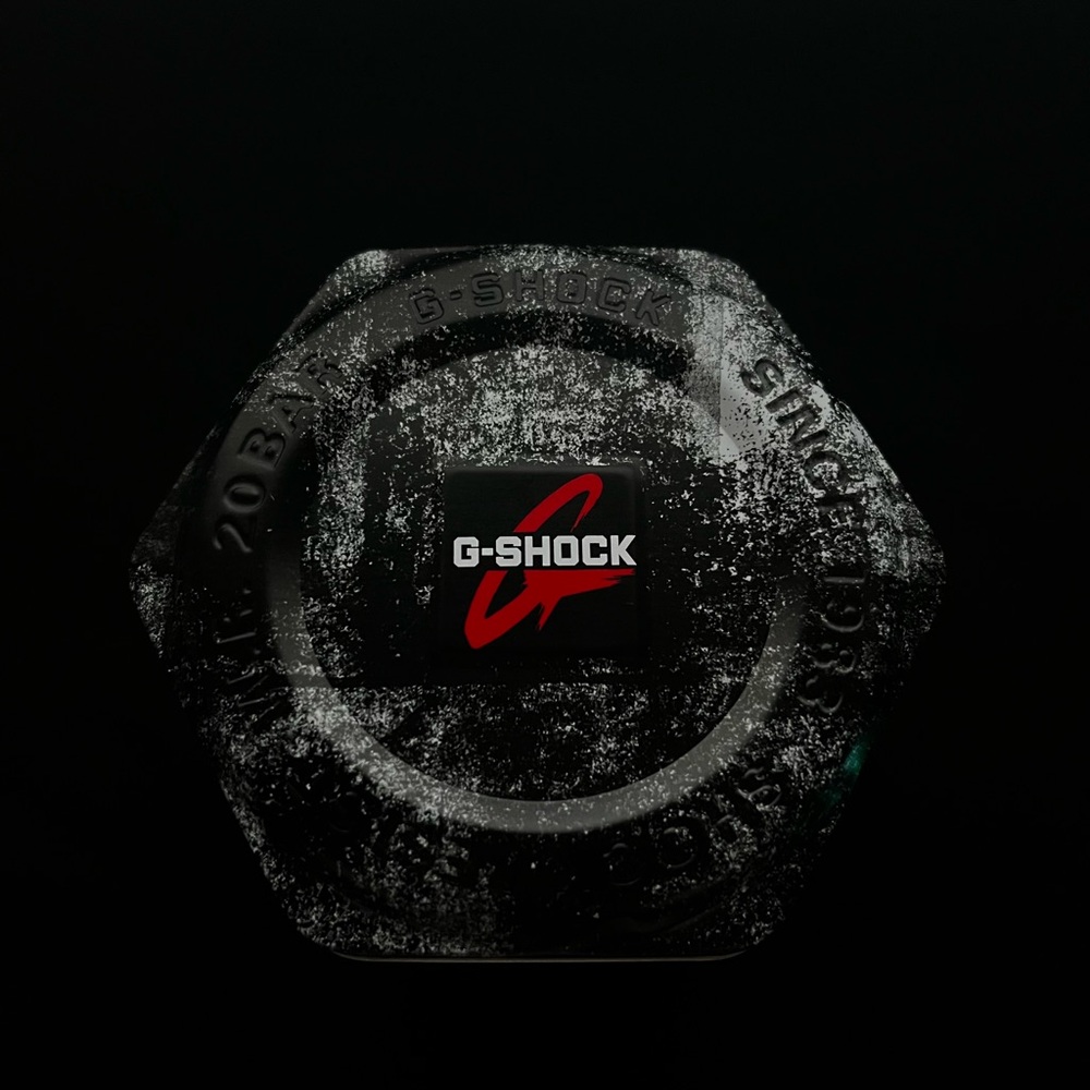 G-Shock Black Smartwatch Case Rugged Design